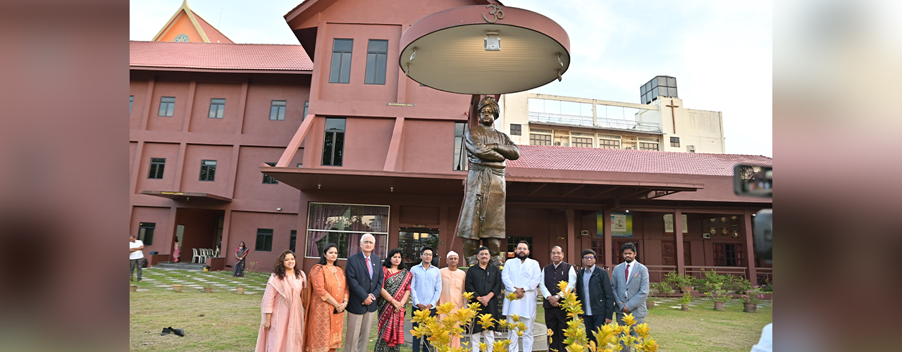 The All-Party Parliamentary Delegation, led by Hon’ble MP Mr. Sanjay Kumar Jha, visited Ramakrishna Mission Malaysia in Kuala Lumpur and a floral tribute offered at the statue of Swami Vivekananda